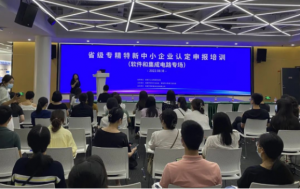 省级专精特新中小企业认定申报培训（软件和集成电路专场）活动成功举办